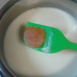 helado de damascos turcos paso 1