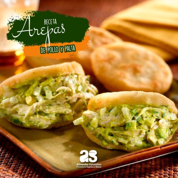 Receta de Arepas rellenas de Pollo | Alimentos Saludables - Dietética ...