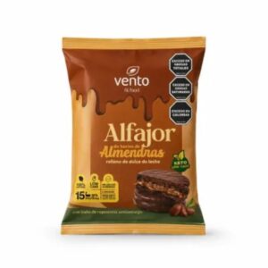 VENTO ALFAJOR DULCE DE LECHE C/H.DE ALMENDRAS