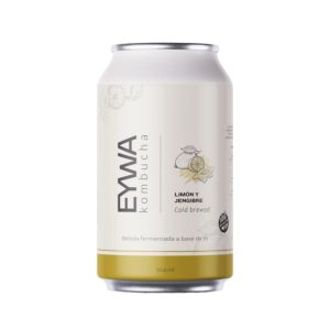 EYWA KOMBUCHA LIMON Y JENGIBRE X354ML