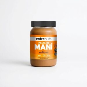 ENTRENUTS PASTA DE MANI NATURAL S/AZUCAR 370GR